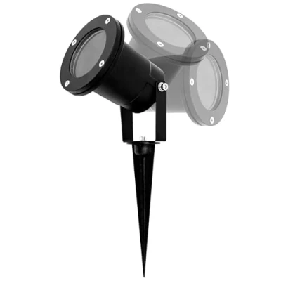Image de Spot à piquer LED HORTUS GU10 IP65 noir EDO