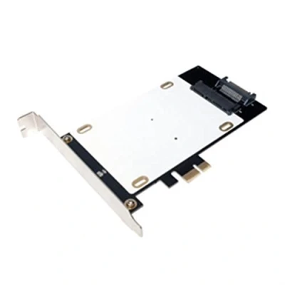 Image de LogiLink HDD SSD Hybrid PCI Express Card Contrôleur de stockage 1 Canal SATA 6Gb s mSATA 600 Mo PCIe 2.0 x1