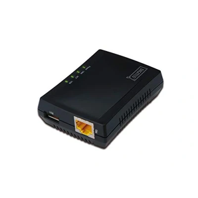 Image de DIGITUS DN 13020 Serveur réseau USB 2.0, LAN (10/100 Mo/s)