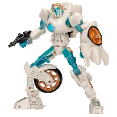 Image de Transformers EarthSpark Deluxe Class Terran Thrash Figurine robot 12,7 cm se convertit en 22 étapes jouets interactifs pour garçons à partir de 6 ans