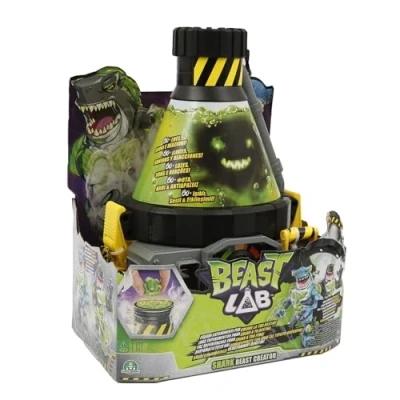 Image de Beast LAB Laboratotio Bio Jouet interactif scientifique, ingrédients pour faire des mélanges et figurine articulée d&#039;une bête, jeu avec son lumières, +5 ans, célèbre (BTL00000)