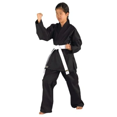 Image de Kwon Kampfsportanzug Karatea Shadow Costume Mixte Enfant, Noir, 110