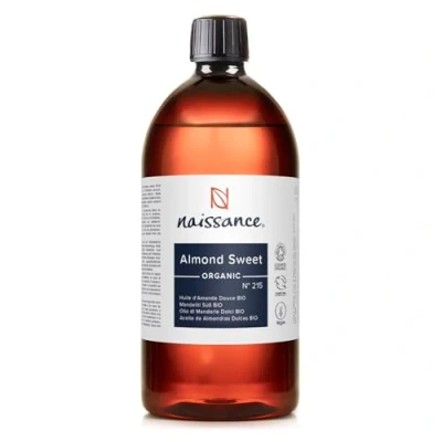 Image de Naissance Huile d’Amande Douce Certifiée BIO (No. 215) 900ml Hydratant Naturelle pour Corps, Visage, Cheveux, Ongle, Massage Pressée à Froid