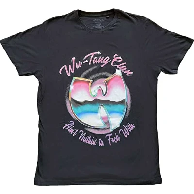 Image de Rock Off WU Tang Clan Aint&#039;T Nuthing Ta F&#039; Wit Officiel T Shirt Hommes Unisexe (Large)