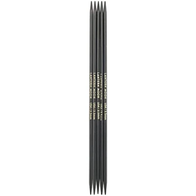 Image de Lantern Moon Double Pointe NDL 15,2 cm Taille Pointu Aiguilles, Size 4/3.5mm, 15 cm, 3,5 mm, Set de 5 Pièces