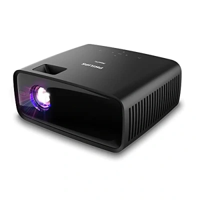 Image de Philips NeoPix 122 Mini projecteur: Vrai HD 720p, Wi FI Dual Band Screen Mirroring, système Audio 2.1 intégré