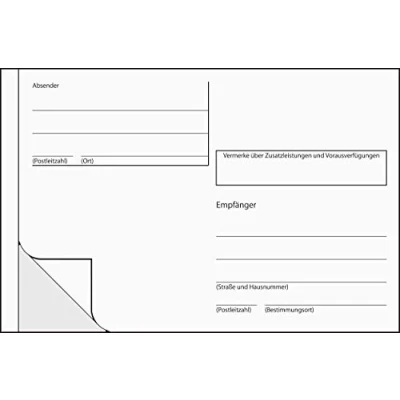 Image de SIGEL AS600 Lot de 100 autocollants d&#039;adresse pour écriture manuelle, format A6, paysage, utilisation universelle cartes postales, lettres, paquets