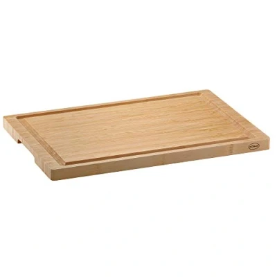 Image de RÖSLE Basic Line Planche à Découper, Support de Coupe Haut Gamme pour la Cuisine, Utilisation Universelle, Service, Bois Bambou, 39 X 26 cm
