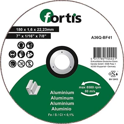 Image de Fortis Disque à tronçonner en aluminium 180 x 1,6 mm