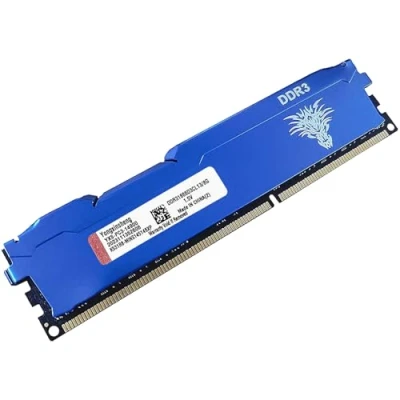 Image de Ram DDR3 8go 1866MHz PC3 14900 Udimm CL13 Non ECC Unbuffered 1.5V 2Rx8 Double Rang 240 Pin Mémoire Barette pour Ordinateur de Bureau (Bleu)