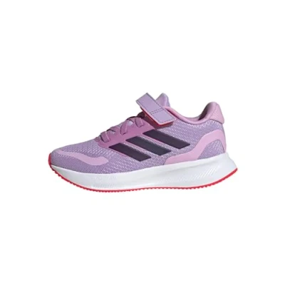 Image de adidas Mixte Enfant RUNFALCON 5 Shoes Kids Chaussures de Course, Powder Plum/Aurora Plum/Lucid Red, 33 1/2 EU