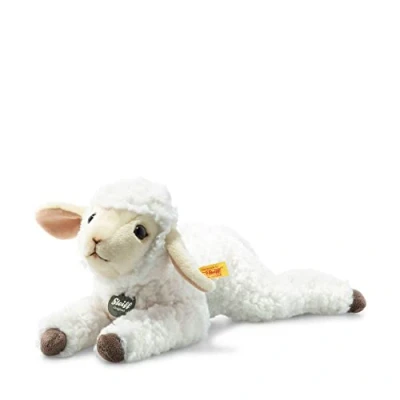 Image de Steiff Teddies for Tomorrow Agneau Boecky 067440 Blanc 35 cm