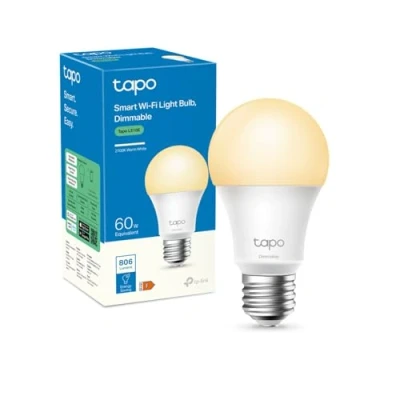 Image de TP Link Tapo L510E Ampoule intelligente Wi Fi Blanc 8,7 W