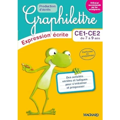 Image de Graphilettre Expression écrite CE1 CE2 Livre d’occasion Correct