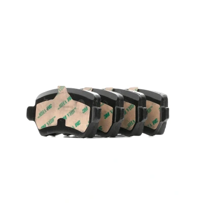 Image de VALEO 302410 Jeu de plaquettes frein Essieu arrière contact signal d&#039;usure exclu avec tôle anti bruit OPEL: Astra G Cabriolet, Zafira A