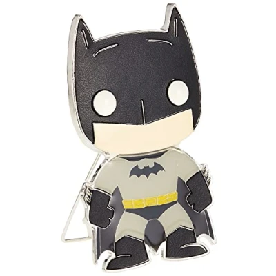 Image de POP Funko Pin&#039;s Géant avec Stand 10 cm DC Comics Batman