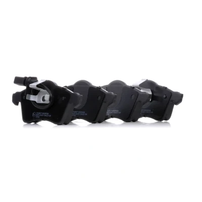 Image de RIDEX 402B0235 Jeu de plaquettes frein Essieu avant contact signal d&#039;usure inclus avec clip piston VOLKSWAGEN: TRANSPORTER 4 Bus