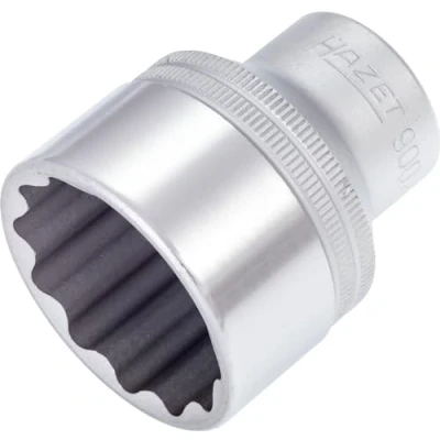 Image de HAZET Douille à six pans double 900Z 33 33mm I Entraînement 1/2 pouce Acier au chrome vanadium, design robuste&#039;.