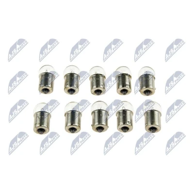 Image de M Tech Z31 Lampe BA15S 12 V/10 W G18, Set de 10