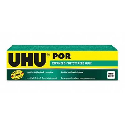 Image de UHU 3 63176 Pro Colle spéciale pour polystyrène à fixation rapide Tube de 50 ml
