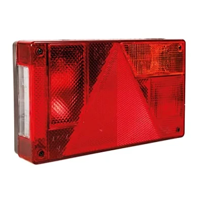 Image de Spotlight Feux arrière 6 Fonctions Droite Lanterne Fonctions/Clignotant, veilleuse, Stop, Triangle réfléchissant, éclaireur de Plaque, Anti Brouillard Entraxe : 152mm