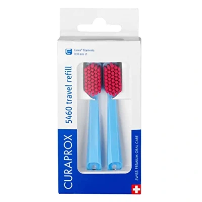 Image de Curaprox CS 5460 Refill FOR Travel SET Accessoires et soins dentaire, Taille: One Size, Blue