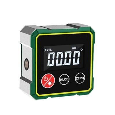 Image de Détecteur d&#039;angle numérique magnétique avec Laser électronique, Outil de Recherche d&#039;angle, Niveau écran LCD, arrêt Automatique pour mesures précision, Mesure (sans Laser)