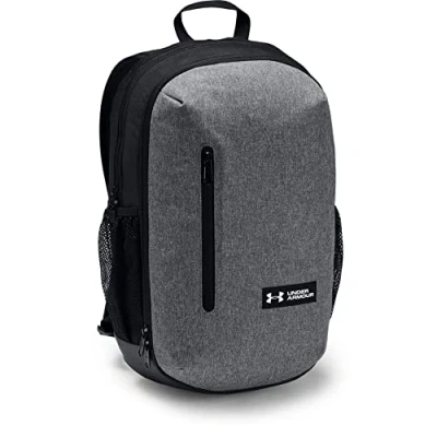 Image de Under Armour UA Roland Backpack, Sac à ordinateur hydrofuge pratique, dos polyvalent avec compartiment pour MacBook 15&quot; ou taille similaire Unisexe