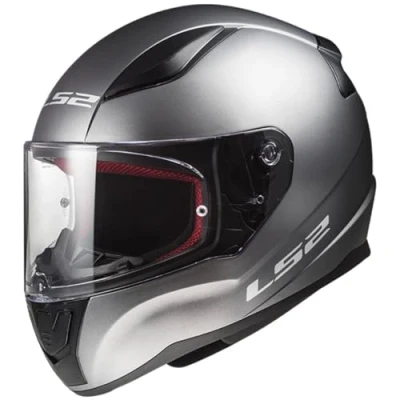 Image de LS2, Casque Moto Intégral Rapid II Solid Matt Titanium, XXXL