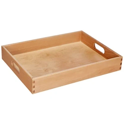Image de Zeller Present 13307 Boîte Multi Usage en Bois de Hêtre Verni 40 x 30 7 cm