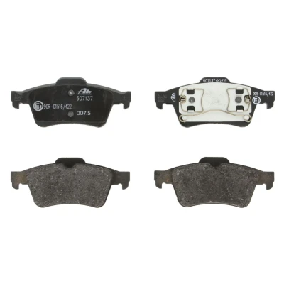 Image de ATE 13.0460 7137.2 Jeu de plaquettes frein non préparé pour indicateur d&#039;usure, contact signal d&#039;usure exclu RENAULT: LAGUNA 2, ESPACE 4