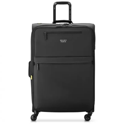 Image de Delsey Paris Maubert 2.0 4 Double Rolls Expandable Trolley WP 79 Valise à roulettes, Taille: One Size, Black