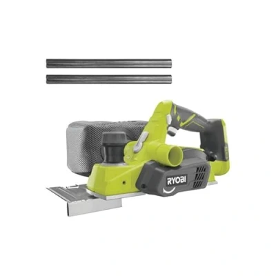 Image de Pack RYOBI Rabot R18PL 0 18V OnePlus 82mm sans batterie ni chargeur Jeu de 2 fers jetables carbure PB82A2
