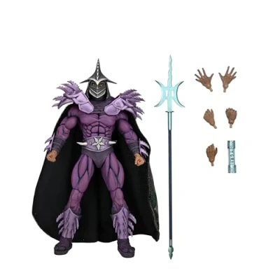 Image de NECA Figura Action Ultimate Shredder The Secret of Ooze Tortugas Ninja 2 18cm, Multicolore, One Size