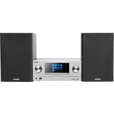 Image de Kenwood M 9000S S Micro système Hi FI avec CD, Dab +, Radio Internet, Spotify, FM, Bluetooth, USB et Grand écran Couleur TFT