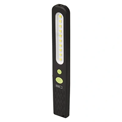 Image de EMOS Lampe de travail LED rechargeable avec fonction Boost 700 lm, max. 45 m 3 modes d&#039;éclairage 6 heures câble USB pour bricolage et extérieur noir