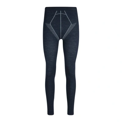 Image de FALKE Wool Tech Long M TI laine séchage rapide 1 pièce, Couche de base inférieure Homme, Bleu (Space Blue 6116),