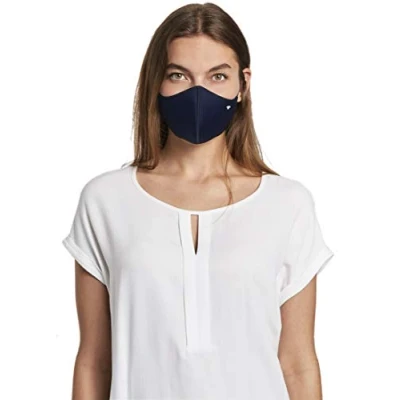Image de TOM TAILOR Hommes Masque en tissu réutilisable 1024686, 10668 Sky Captain Blue, ONESIZE