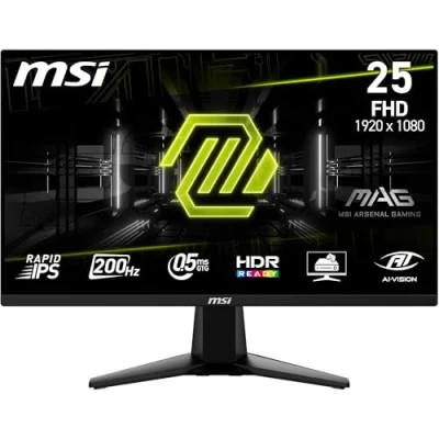Image de MSI MAG 255F E20 écran plat de PC 62,2 cm (24.5 ) 1920 x 1080 pixels Full HD LCD Noir Neuf