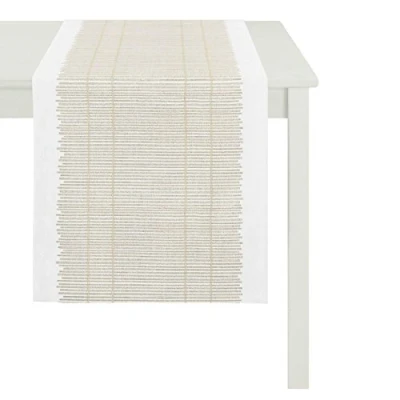 Image de APELT Chemin de 3007 48 x 140 50, Polyester, Doré/crème, 0,2 cm