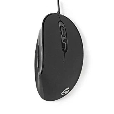 Image de NEDIS Souris Filaire DPI : 1200/1800/2400/3600 réglable Nombre de Boutons 6 programmables pour droitier 1,60 m