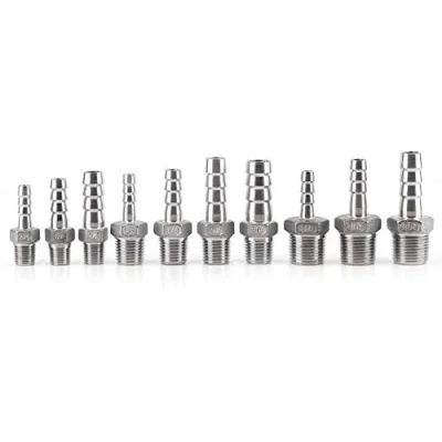 Image de 1 x Verbindungsst¨¹ck f¨¹r Schlauch, Barbel Adapter, Schwanz, aus Edelstahl, SS304, 1/8 Zoll 3/4 (1/2 10 mm)