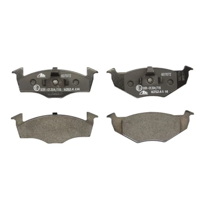 Image de ATE 13.0460 7072.2 Jeu de plaquettes frein non préparé pour indicateur d&#039;usure, contact signal d&#039;usure exclu VOLKSWAGEN: GOLF 3, 3 Variant