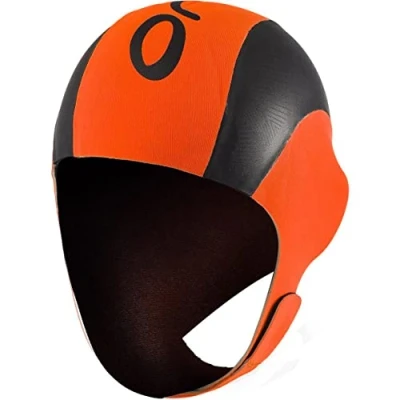 Image de ORCA Néoprène Combinaison Bonnet De Bain Hi Vis Orange Matériaux 100%