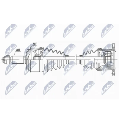 Image de Essieu moteur NTY NPW MS 081