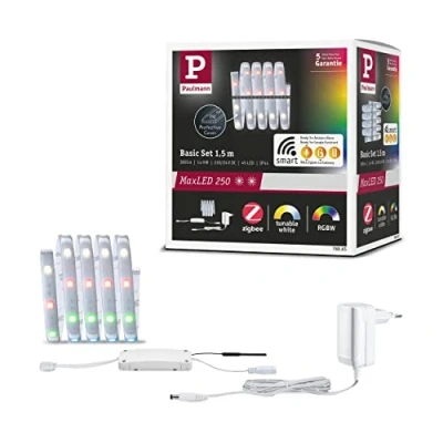 Image de Paulmann MaxLED 250 Set de base IP44 RGBW ZigBee 1,5m