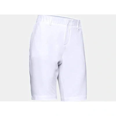 Image de Under Armour Links Short Femme Blanc FR : Taille Unique (Taille Fabricant 8)