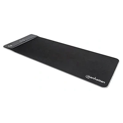 Image de Manhattan Tapis de Souris Gaming XXL à LED RVB avec Chargeur sans Fil 10 W