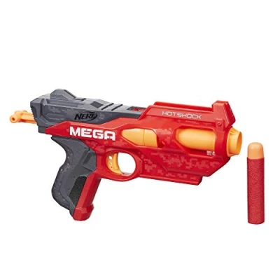 Image de NERF Hasbro B4969 N Strike Mega Hotshock Jouet Blaster