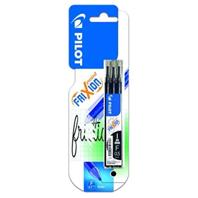 Image de Pilot Spain Recharge Frixion Point Lot de 3 recharges, couleur noir